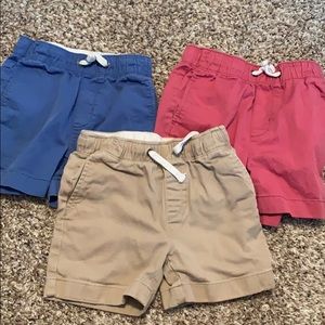 Lot of 3 size 3t Jcrew chino shorts